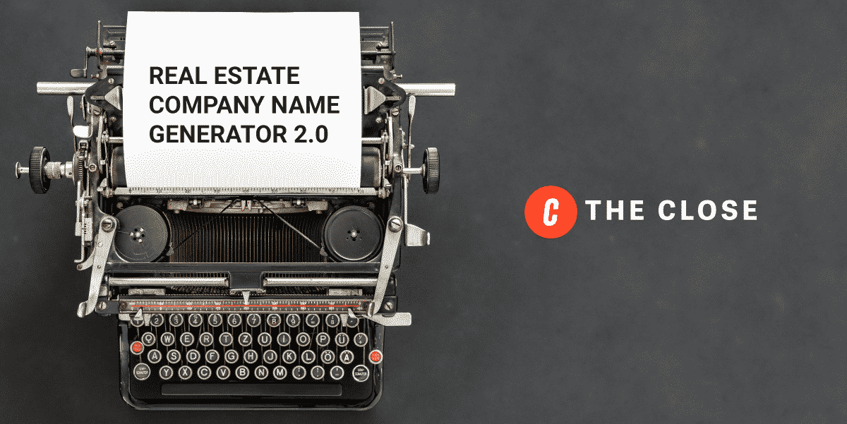 89 Creative Real Estate Company Names (+ Our Name Generator 2.0)