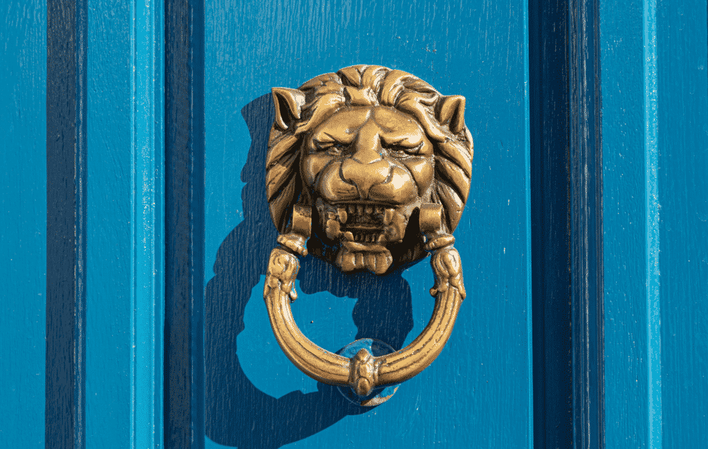 lion design Door Knocker 