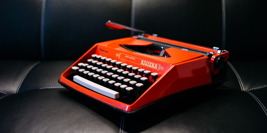 Red Typewriter