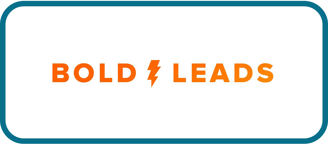 Real estate lead generation company: BoldLeads logo