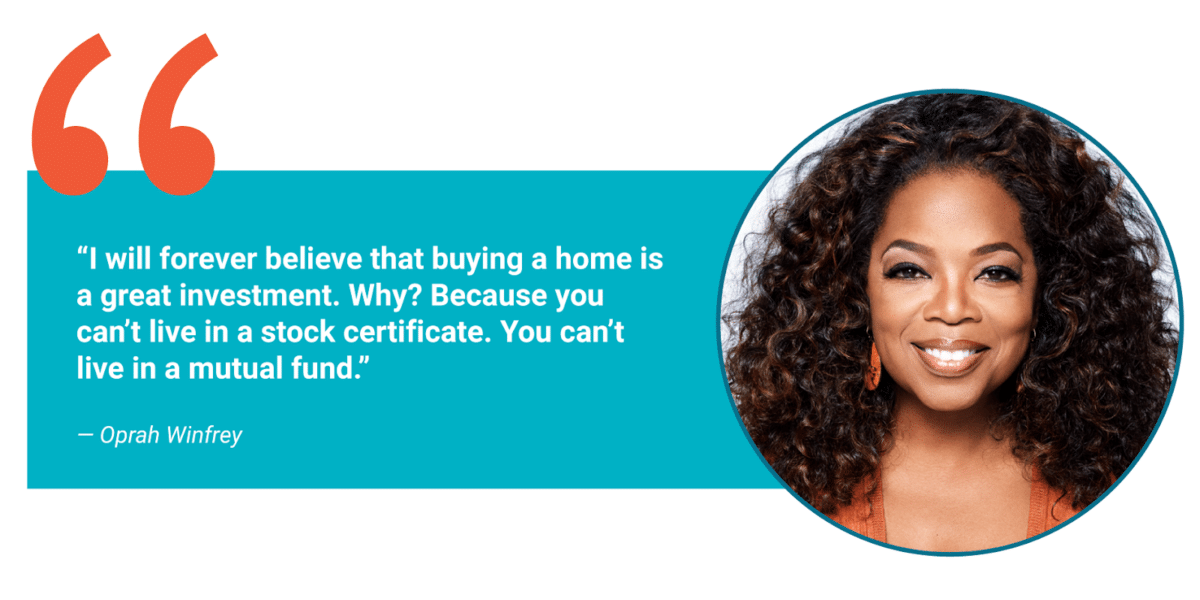 Oprah Winfrey - Motivational Real Estate Quotes