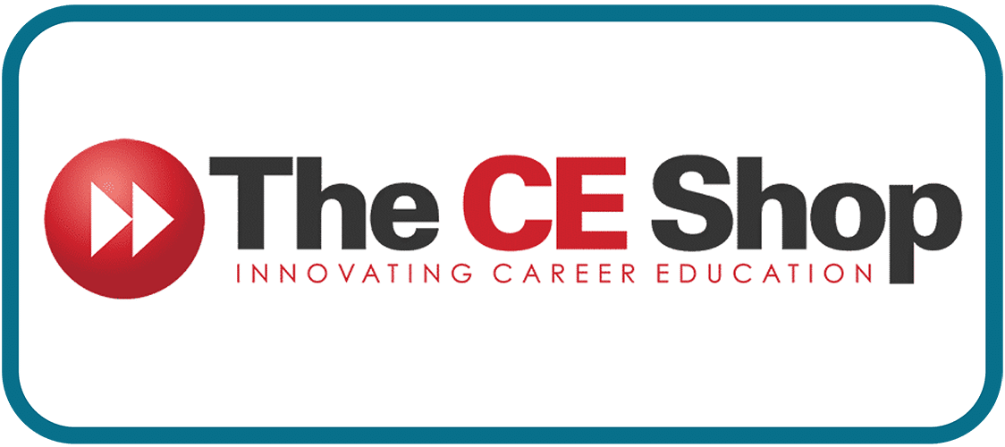 Logo: The CE Shop provides real estate continuing education online
