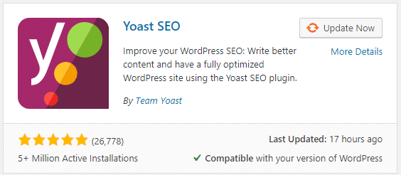 Yoast SEO WordPress plugin