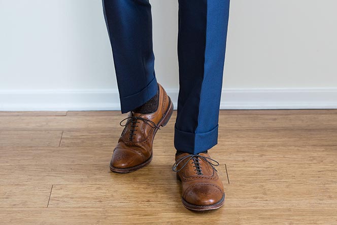guide-to-pant-breaks-no-break-27 Things Male Realtors Should Never, Ever, Wear to Work