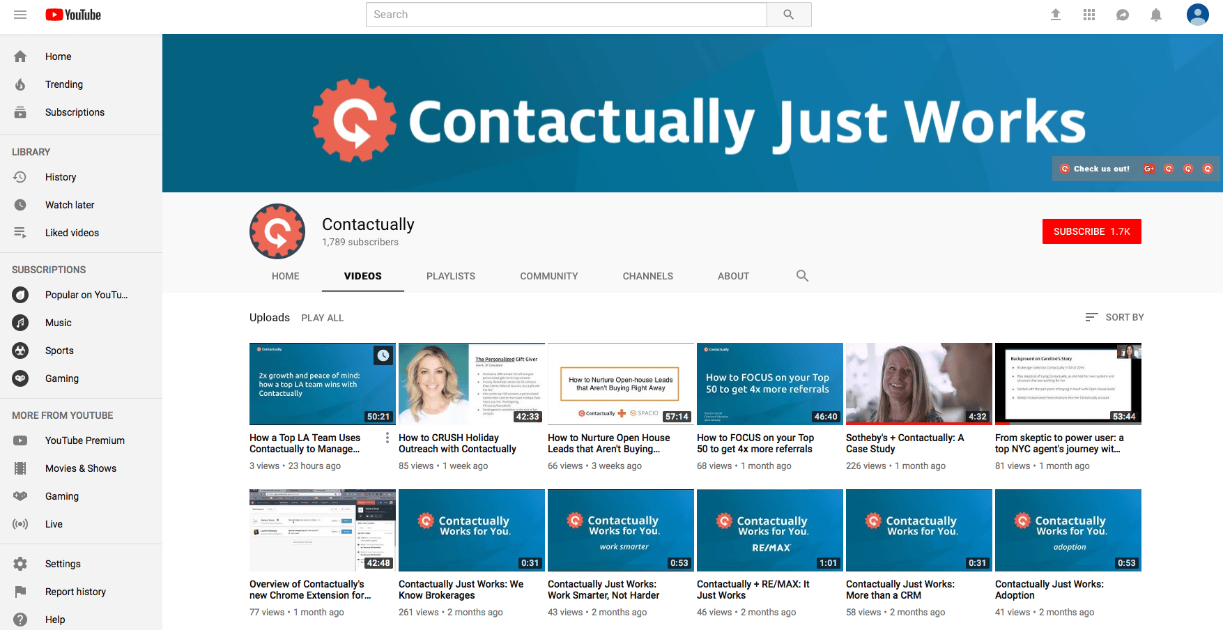 Contactually review: trainings