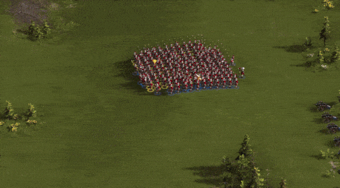 Building armies GIF