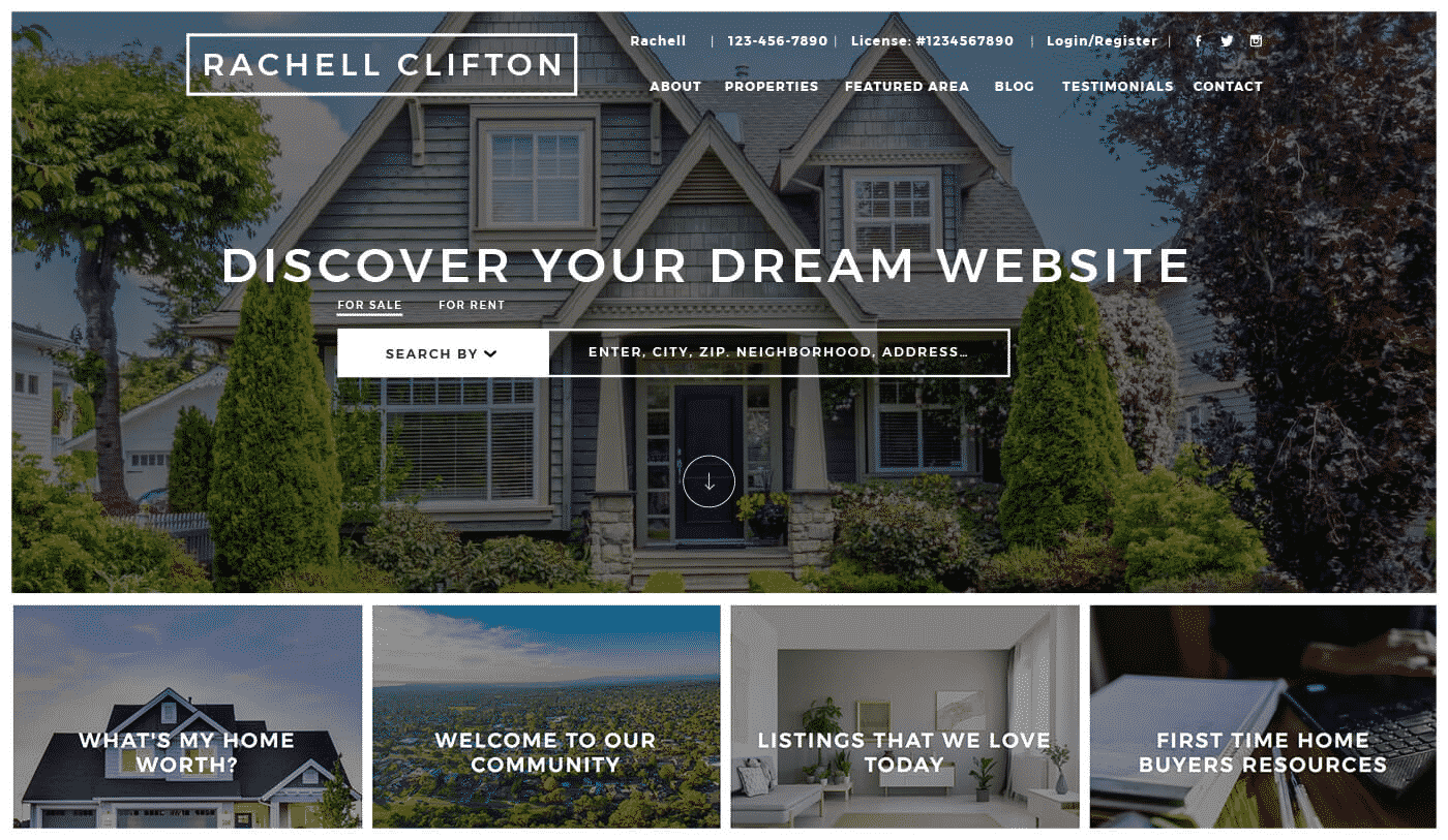 Rachell Clifton Website