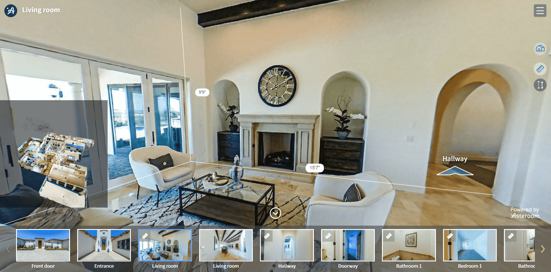 Living Room Virtual tour