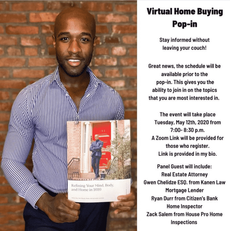 Virtual Home Buying Pop-in