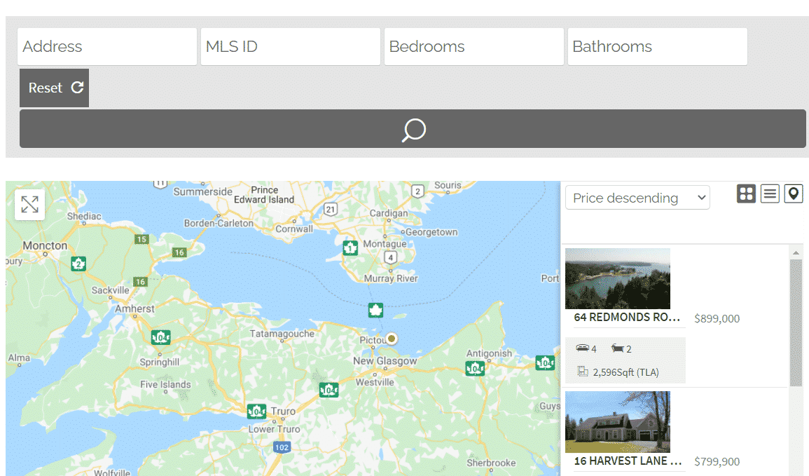 Realtyna Customizable map
