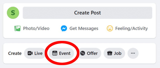 Adding Event on Facebook Page