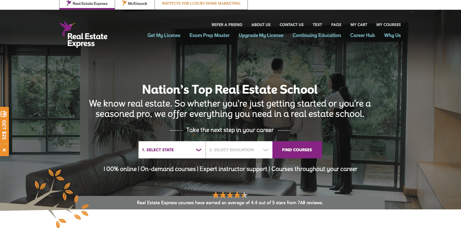 Real Estate Express homepage