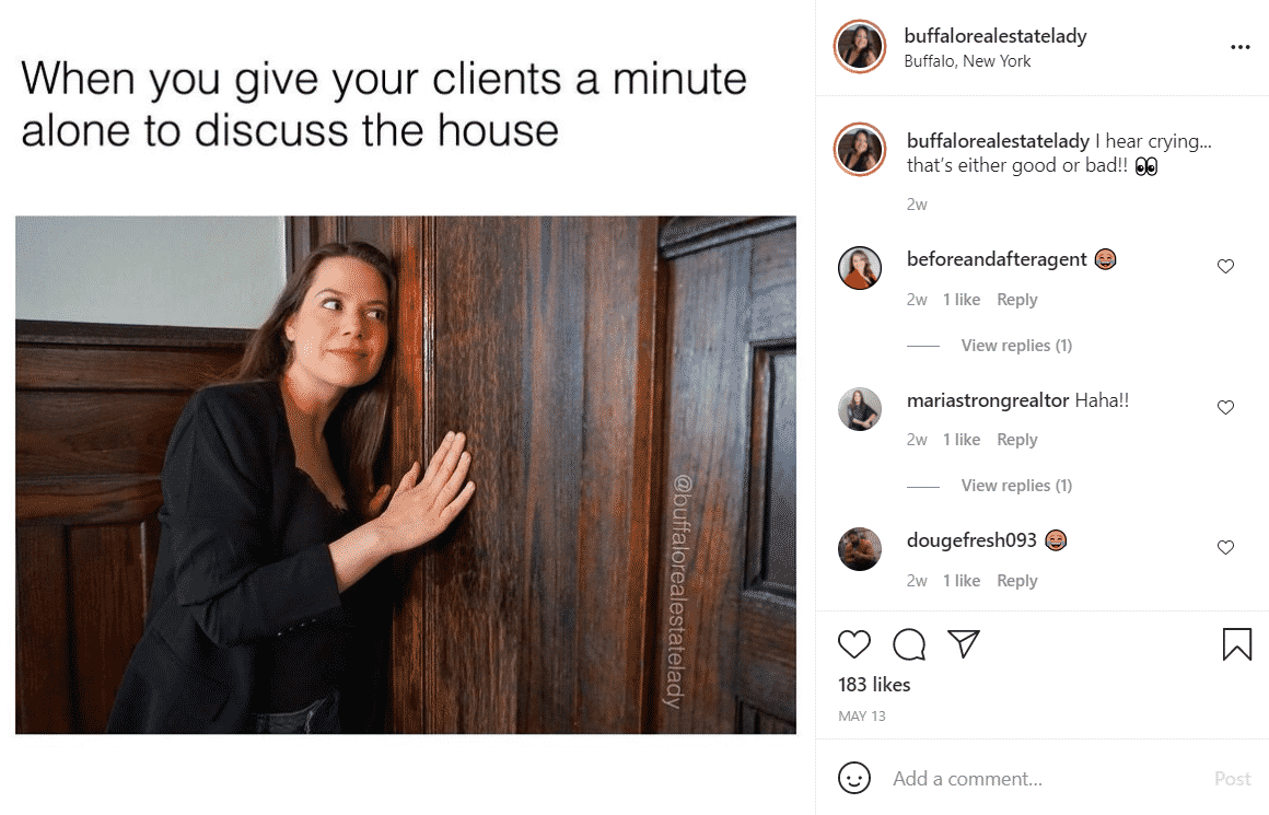 Buffalo Real Estate Lady Instagram