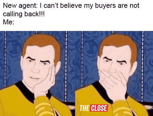 real estate meme of a comic character looking insincerely shocked.