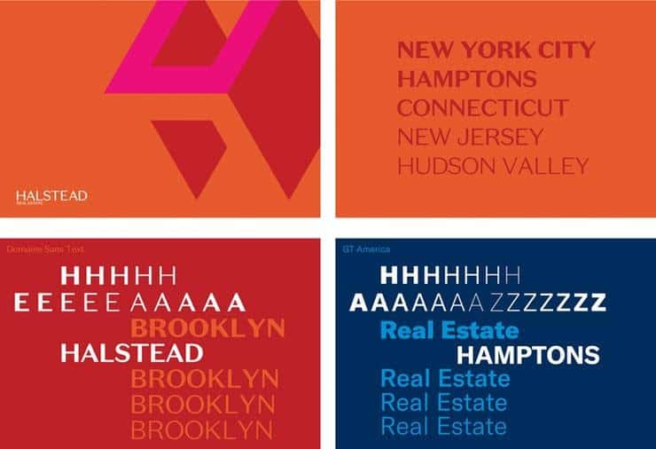 Halstead Branding Color Themes for Different Markets