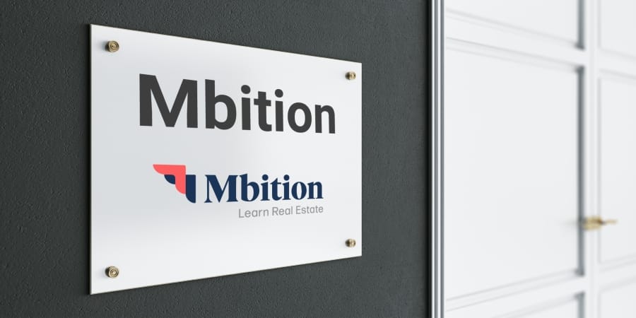 Mbition sign board