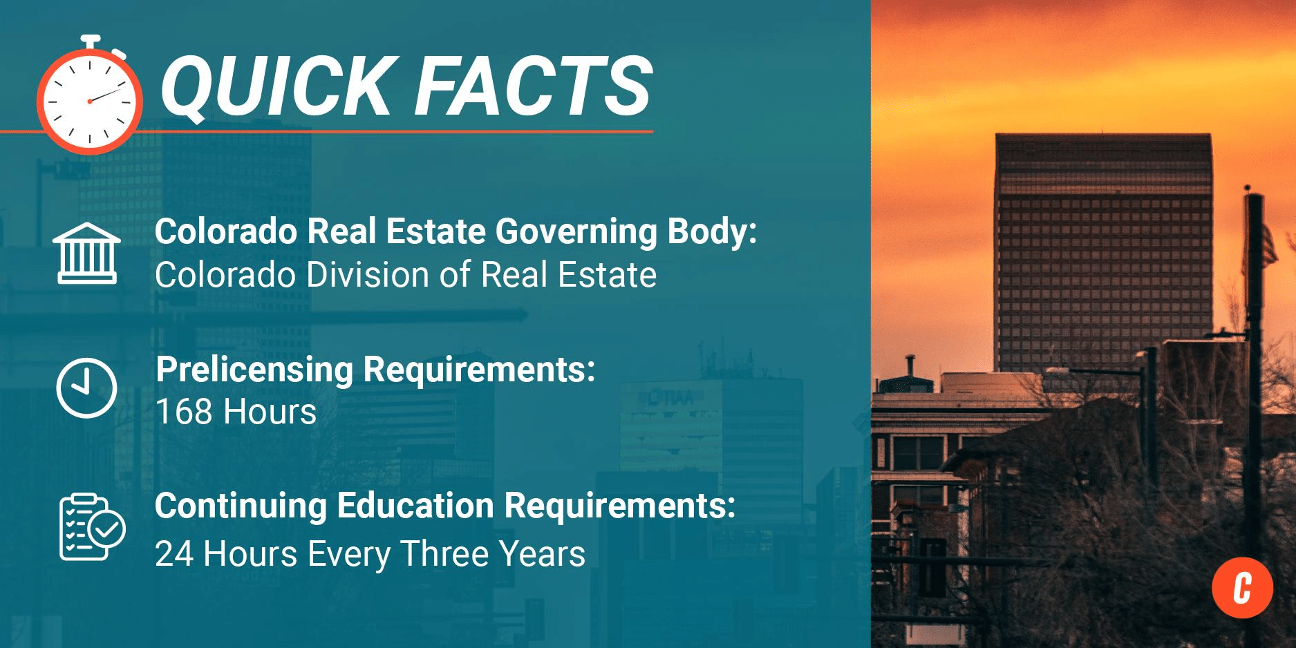 Colorado Real Estate Quick Facts