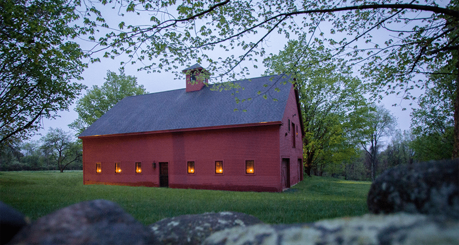 Barns and Farmhouse