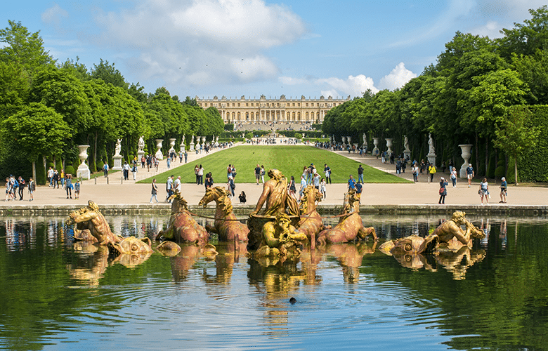 Palace of Versailles outside of Paris