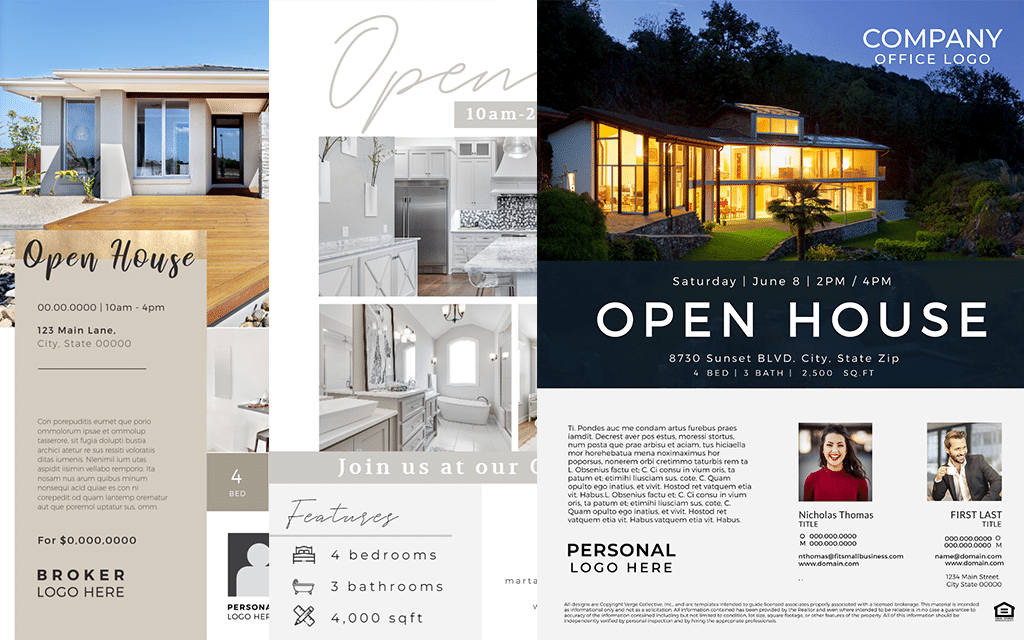13 Open House Flyer Templates That Get Leads (Free & Paid Examples)