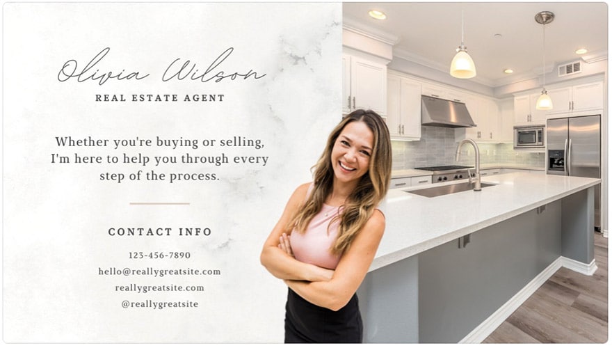 New Agent Real Estate Postcards from Canva