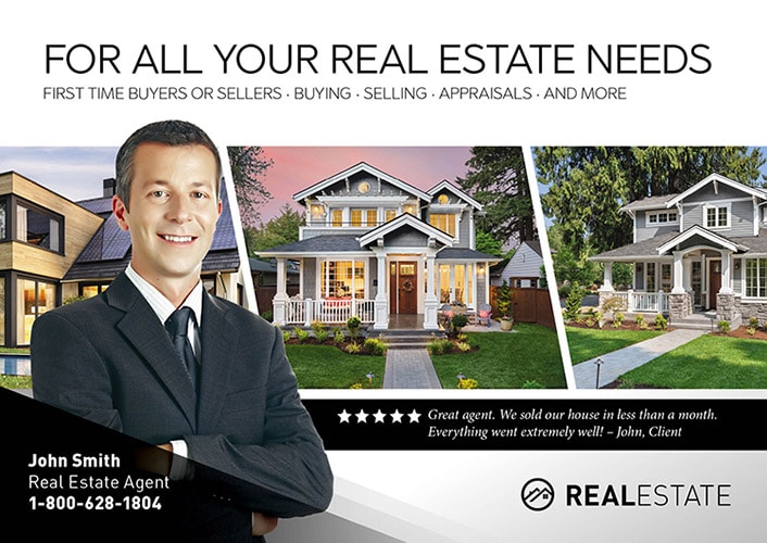 New Agent Real Estate Postcards from Postcard Mania