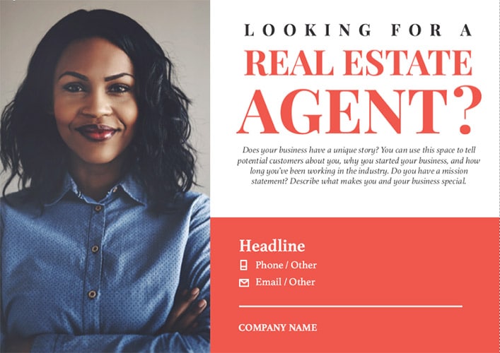 New Agent Real Estate Postcards from Vistaprint