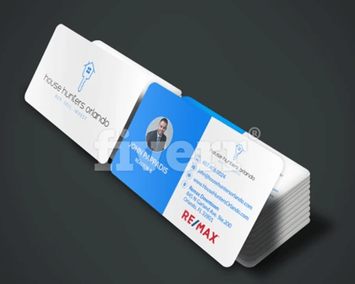 Fiverr real estate business cards templates