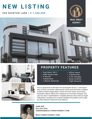 The Close Exclusive Just Listed Luxury Real Estate Brochure