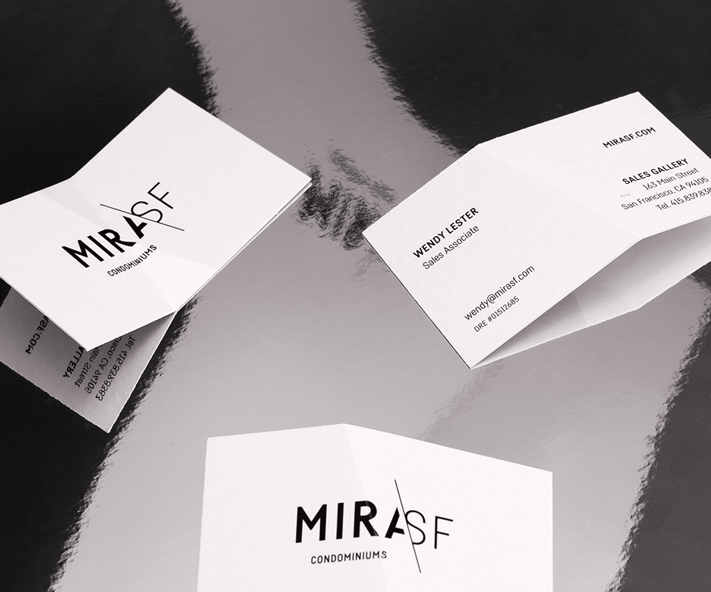 The MIRA SF Business Cards