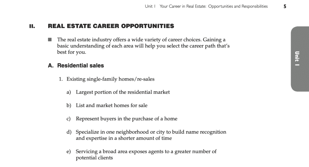 real estate career oppotunities