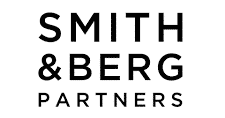 smith & berg partners white background logo