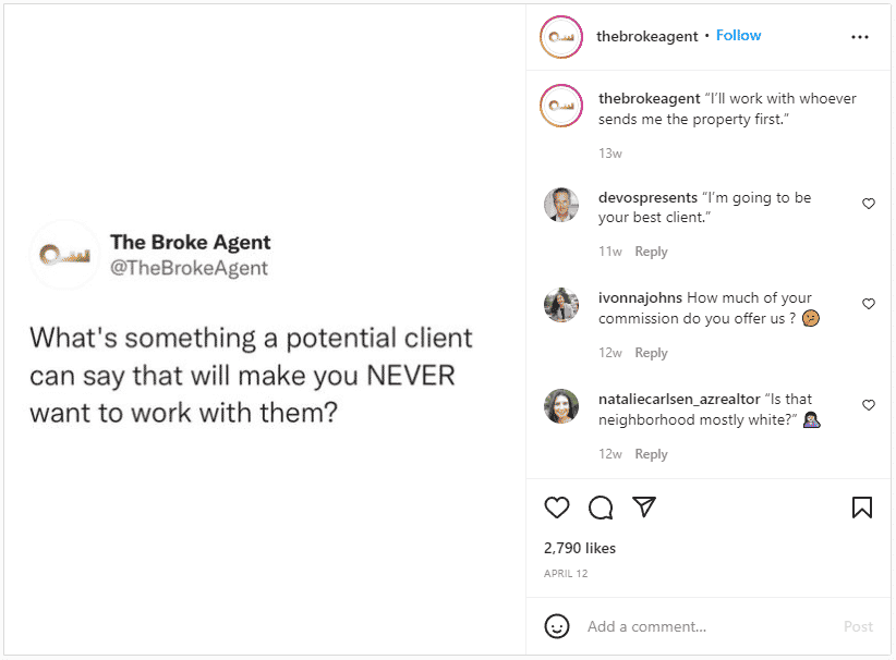 The Broke Agent
