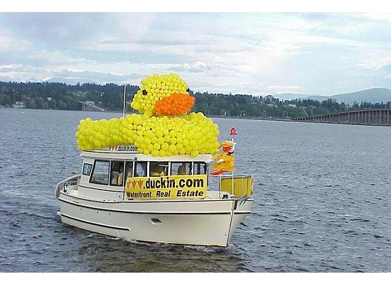 Outdoor Real Estate Ad Duckin Boat Ads