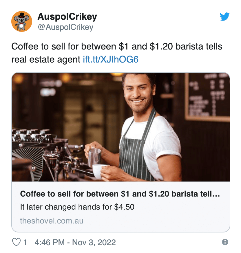 AuspolCrikey Twitter post