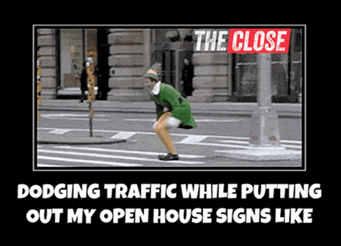THECLOSE meme jumping in pedestrian lane