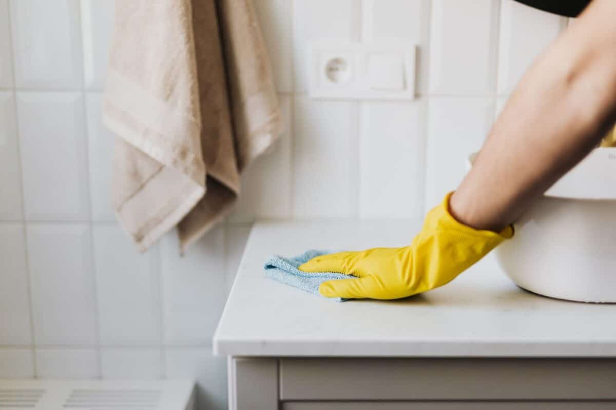 Don't skimp on the cleaning when staging a home. Pony up for a professional cleaning to make the home sparkle.