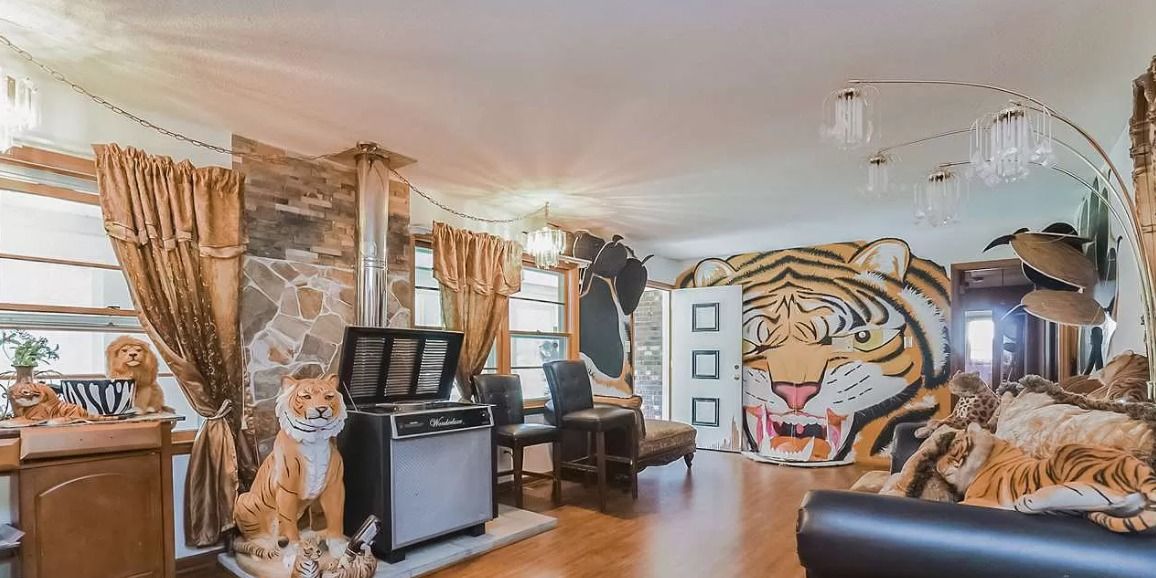 a listing photo of a room with too many cats, which makes the agent want to tell the homeowner they have horrible taste, whichis  what should you not say when selling a house.
