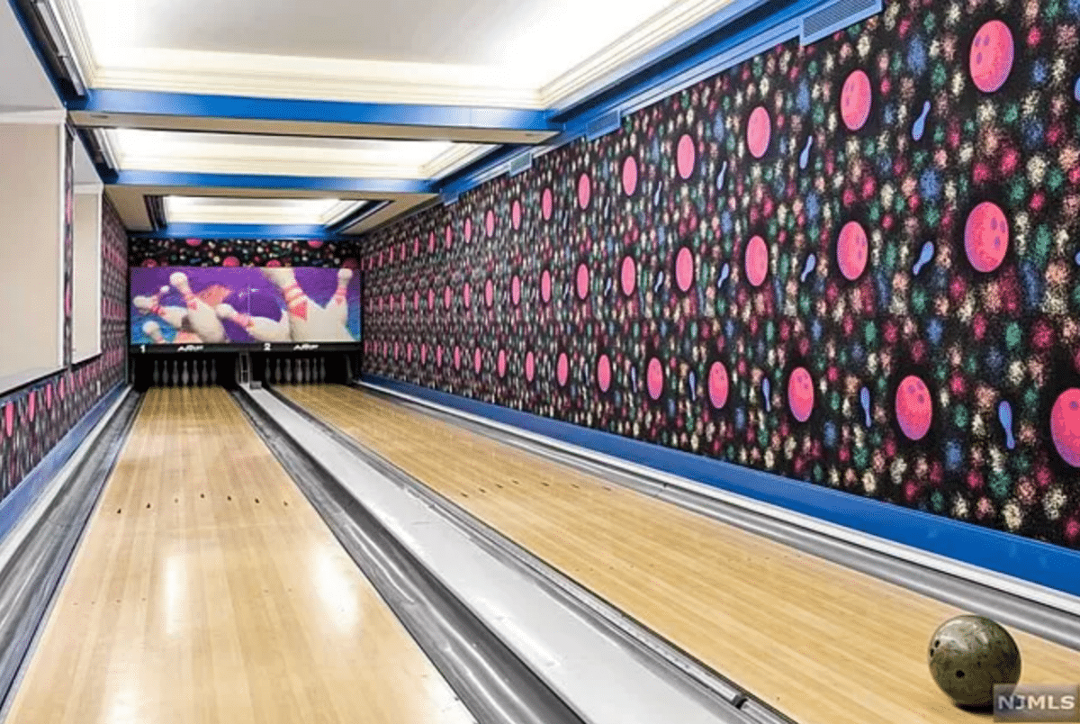 Two bowling alleys