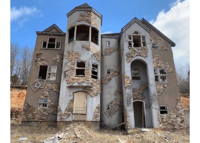 Indian Ridge Resort abandoned mansion