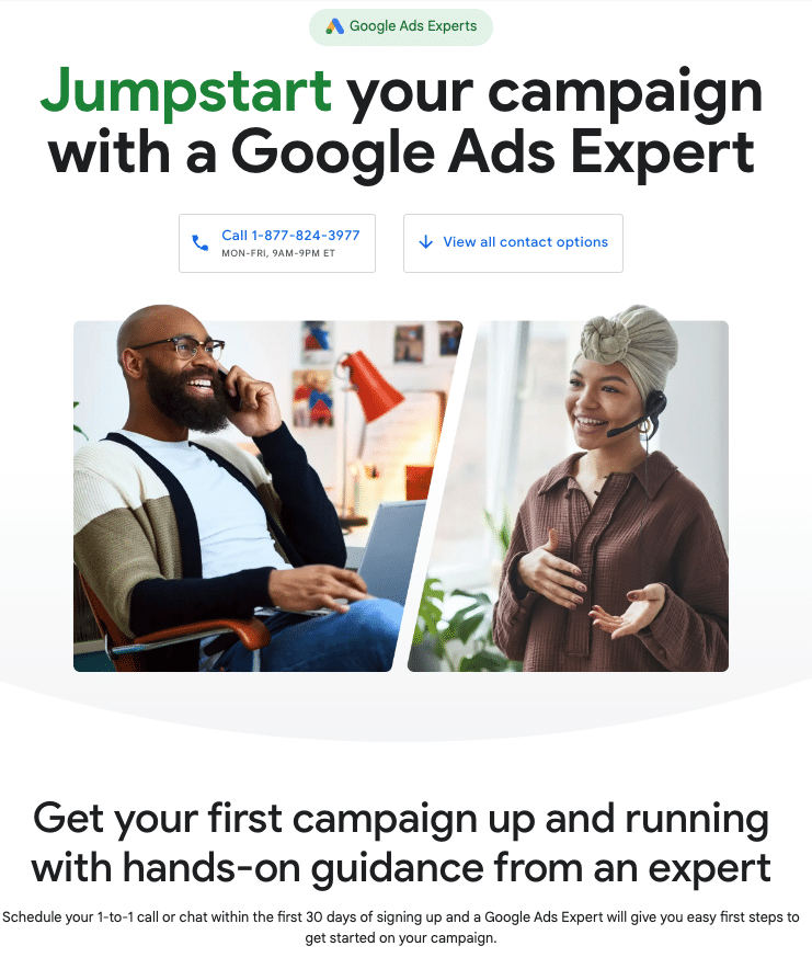 Google Ads expert consultation